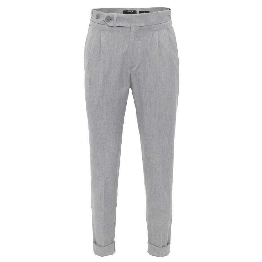 Antioch Antioch Pantalon lichtgrijs -