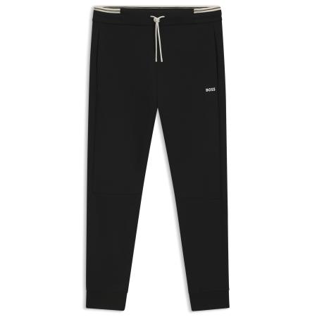 Hugo Boss BOSS Broek zwart / wit