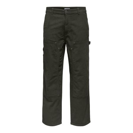 Only & Sons Only & Sons Broek Fade groen