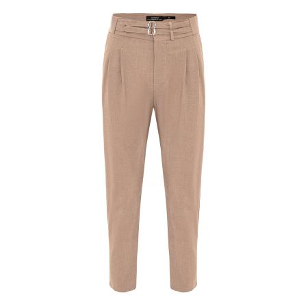 Antioch Antioch Bandplooibroek lichtbruin