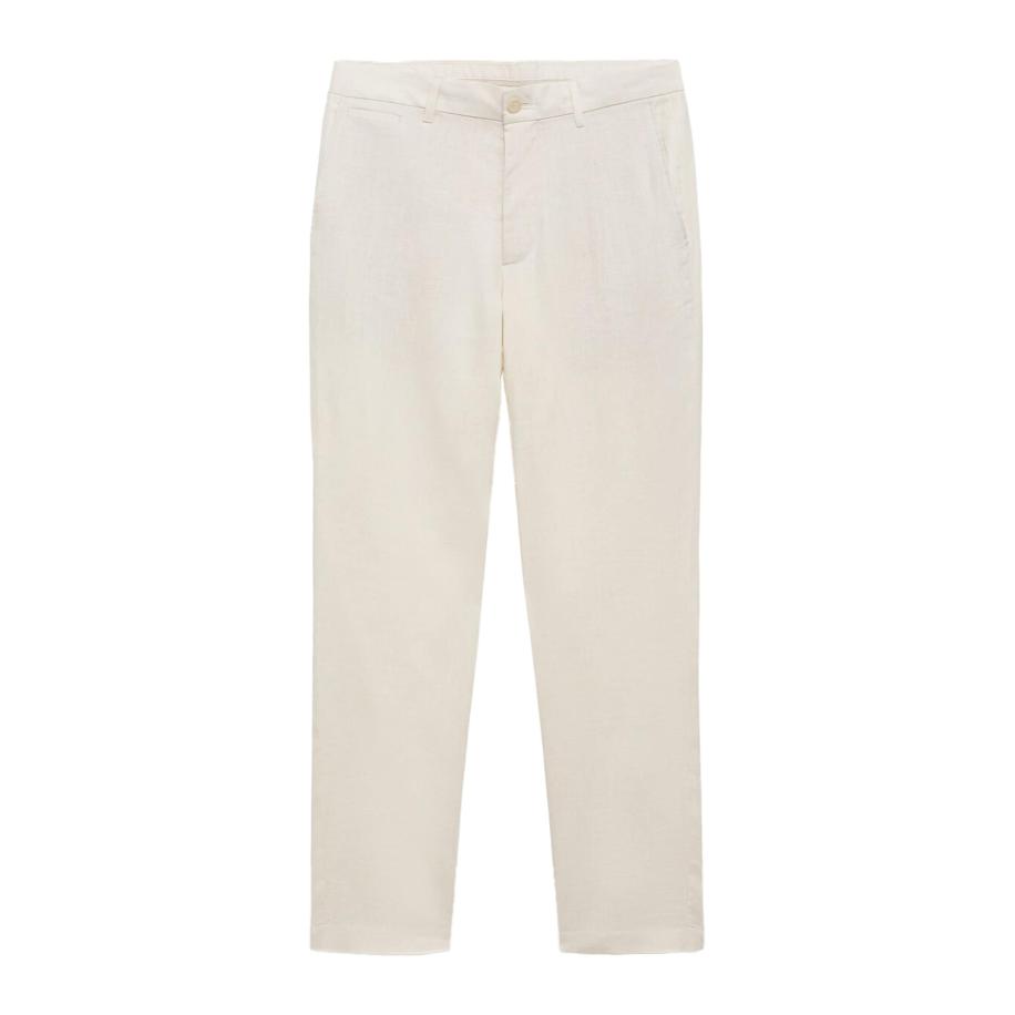 Mango MANGO MAN Broek Oyster offwhite -