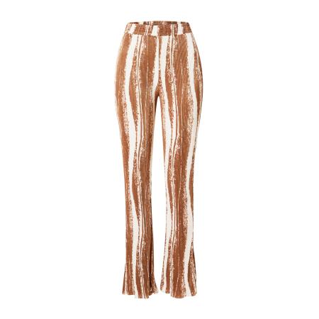 Nasty Gal Nasty Gal Broek bruin / wit