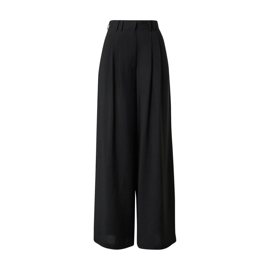 Guido Maria Kretschmer Guido Maria Kretschmer Women Bandplooibroek Finja zwart -