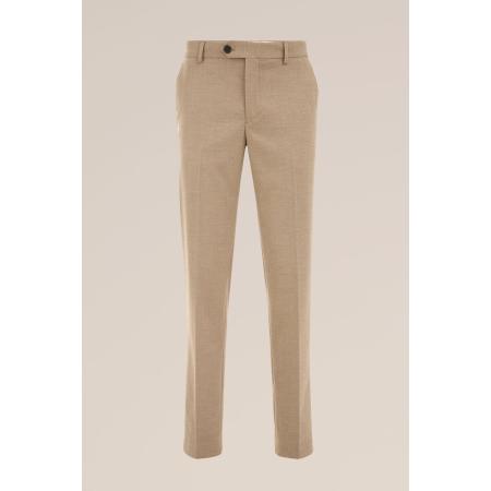 WE Fashion Heren slim fit pantalon - Slim Fit - Beige - Maat: 56