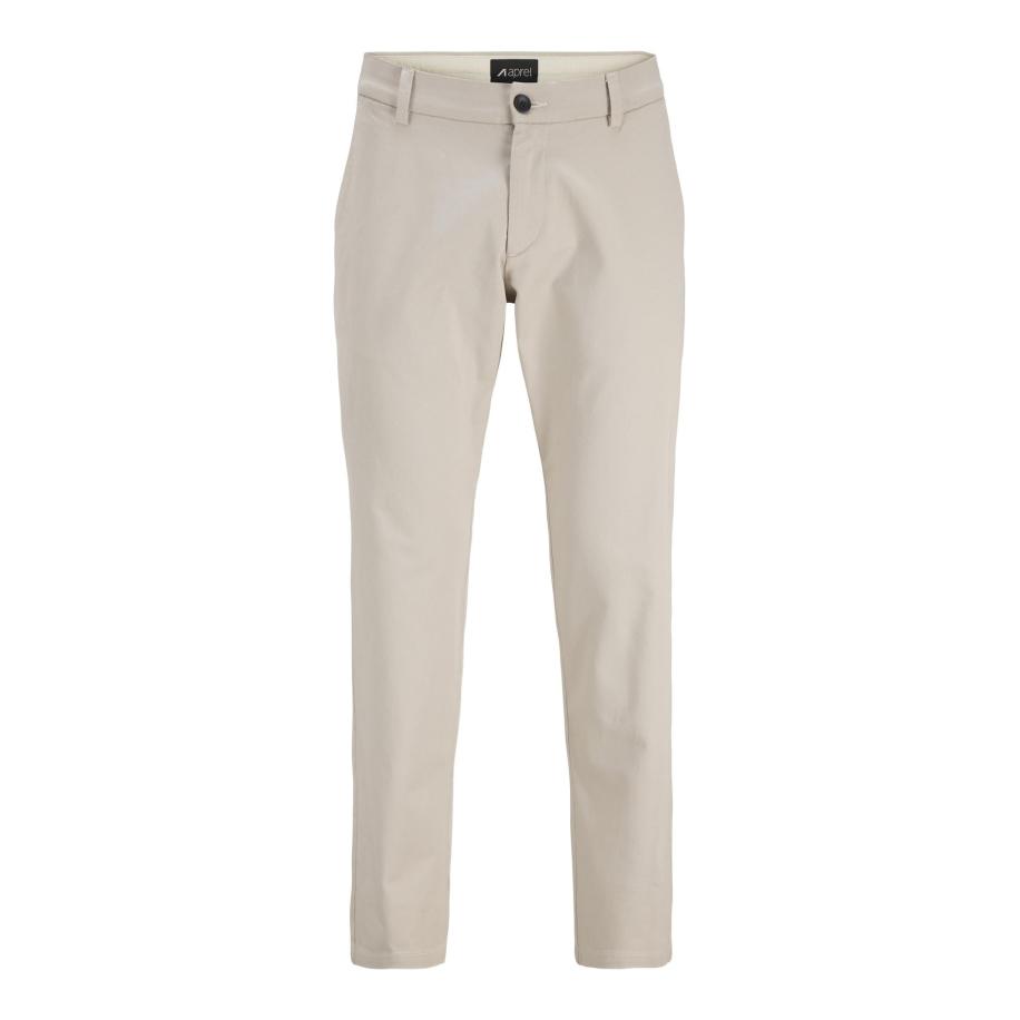 aprel aprel Broek lichtgrijs -