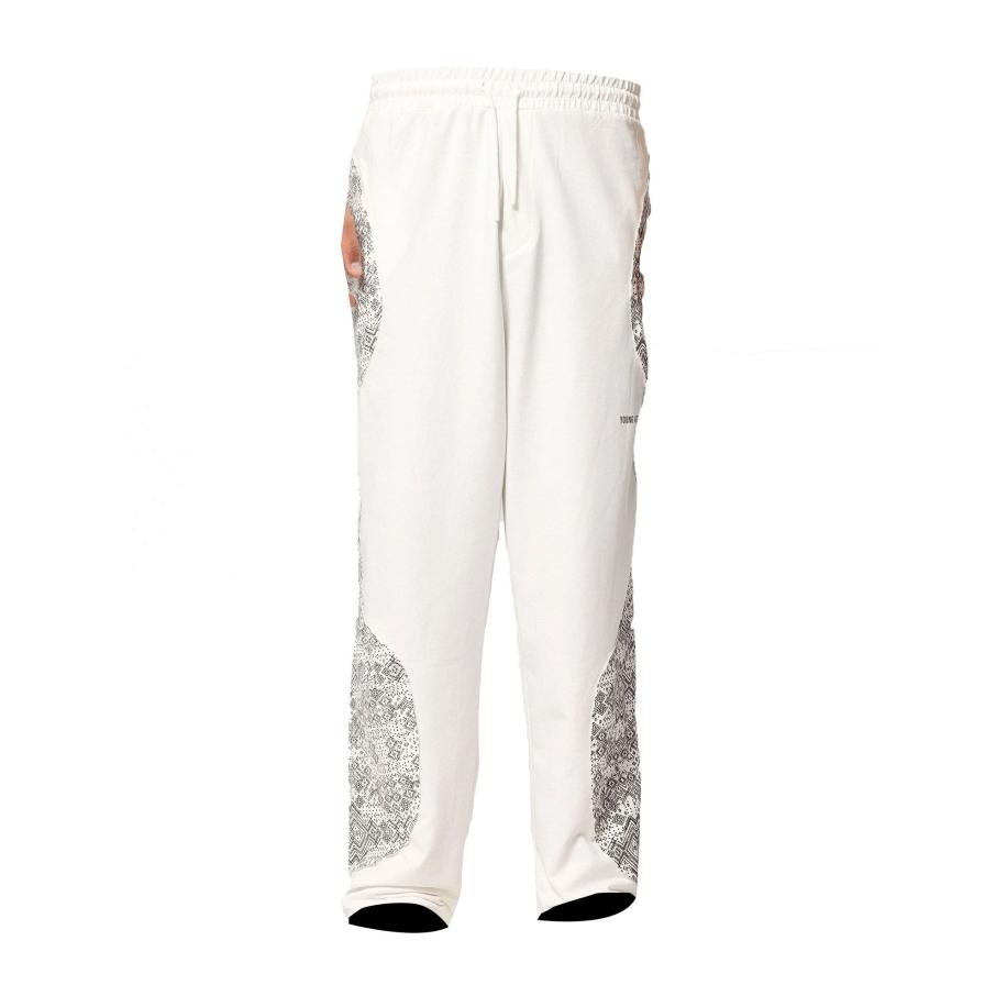 VAMOS CLO VAMOS CLO Broek zwart / offwhite -