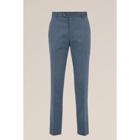 WE Fashion Heren slim fit pantalon - Slim Fit - Marineblauw - Maat: 54