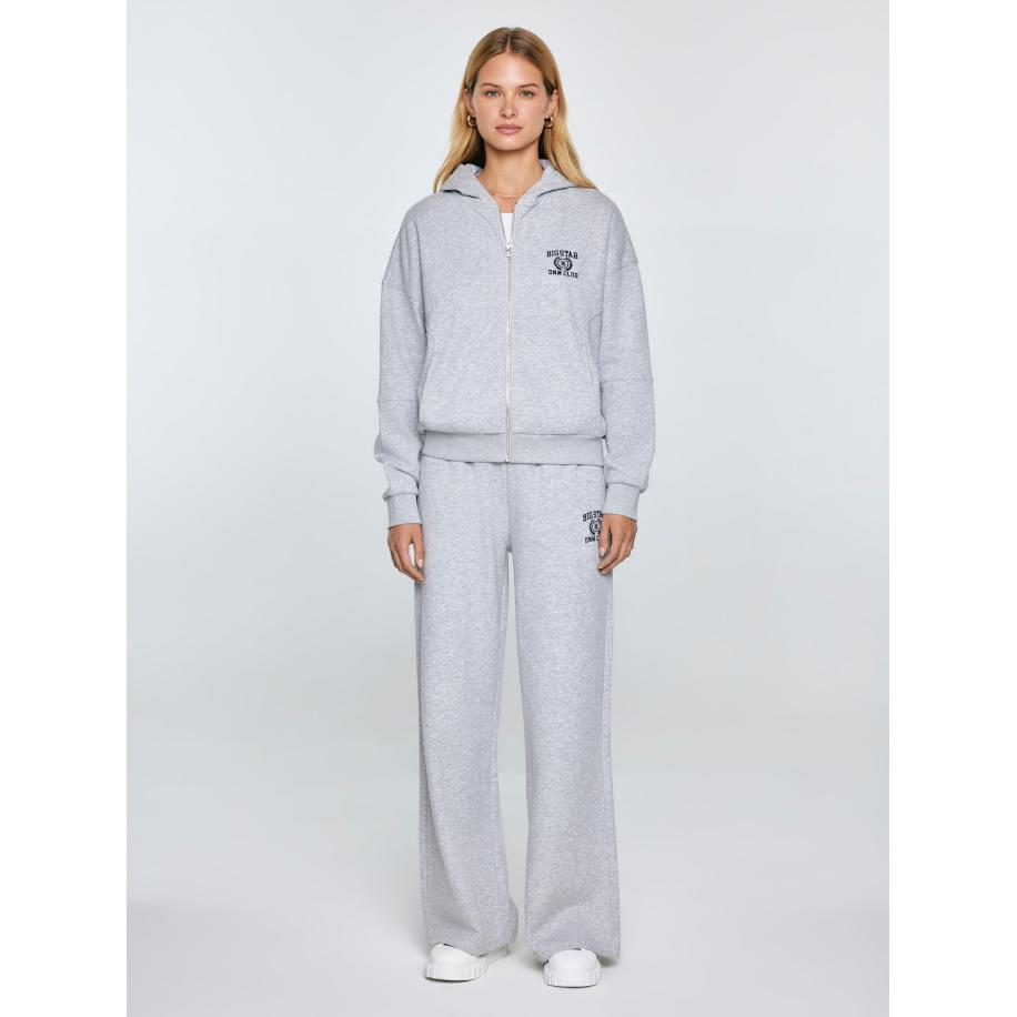 Big Star BIG STAR Broek MADELINAP grijs gemêleerd -