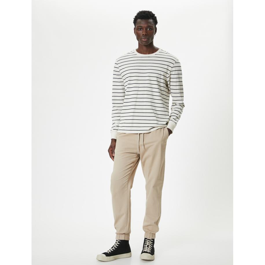 Koton Koton Broek lichtbeige -