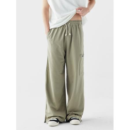 VAMOS CLO VAMOS CLO Broek kaki / pastelgroen