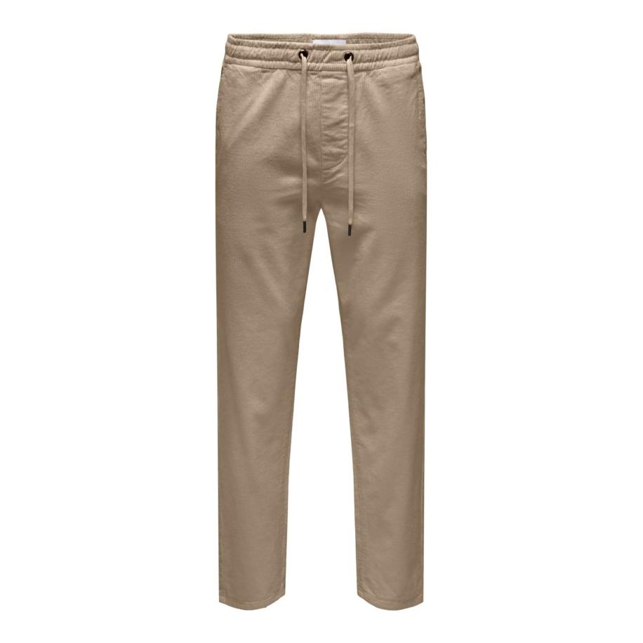Only & Sons Only & Sons Broek ONSLinus beige -