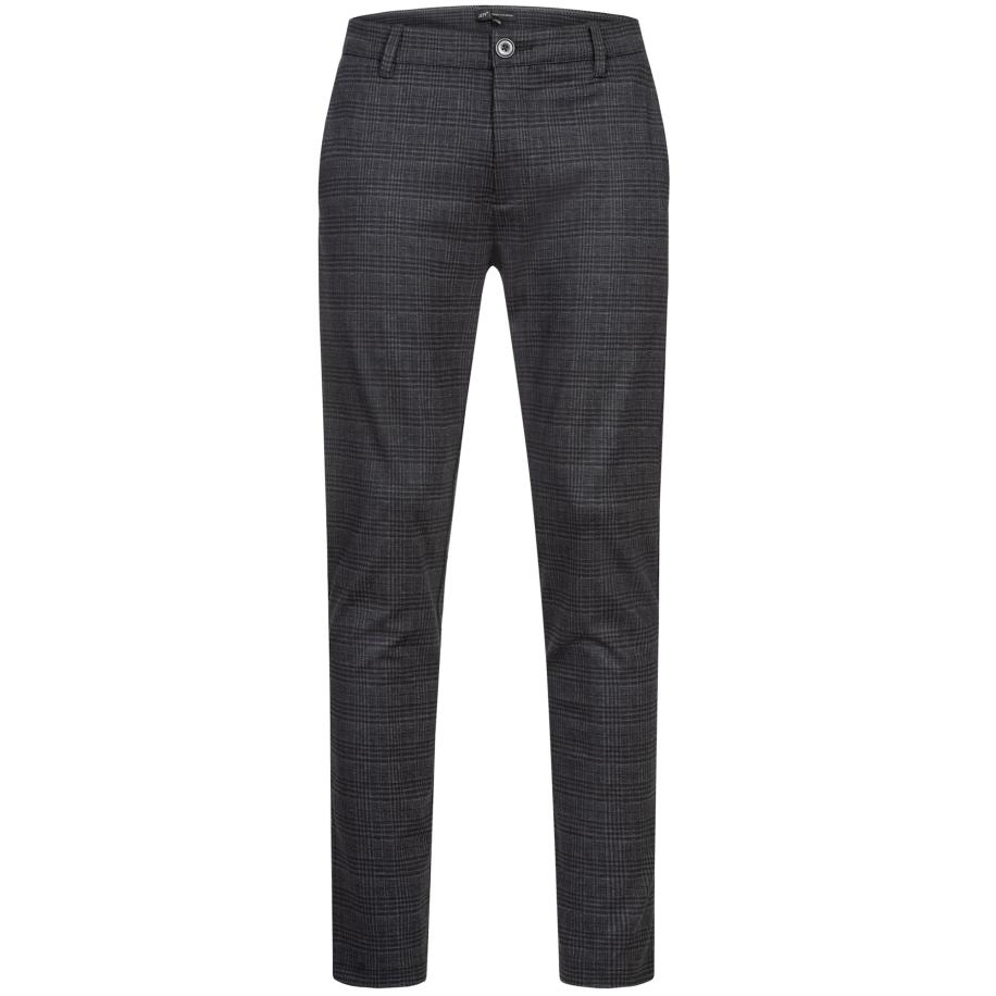 JEFF JEFF Broek Oliver blauw / grijs -