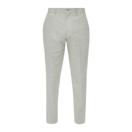 s.Oliver BLACK LABEL Pantalon pastelgroen / wit