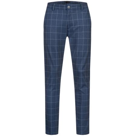 JEFF JEFF Broek Tate navy / grijs