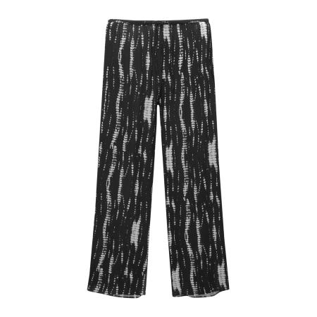 Pull&Bear Pull&Bear Broek lichtgrijs / zwart