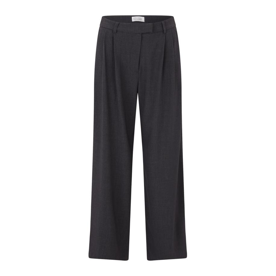 Guido Maria Kretschmer Guido Maria Kretschmer Women Bandplooibroek Betty antraciet -