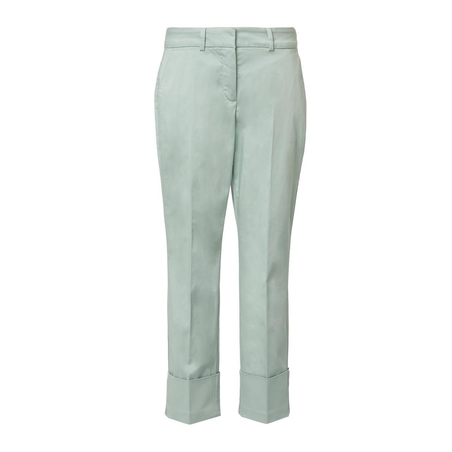 Comma COMMA Pantalon lichtgroen -