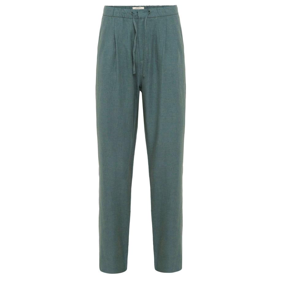 Antioch Antioch Bandplooibroek groen gemêleerd -