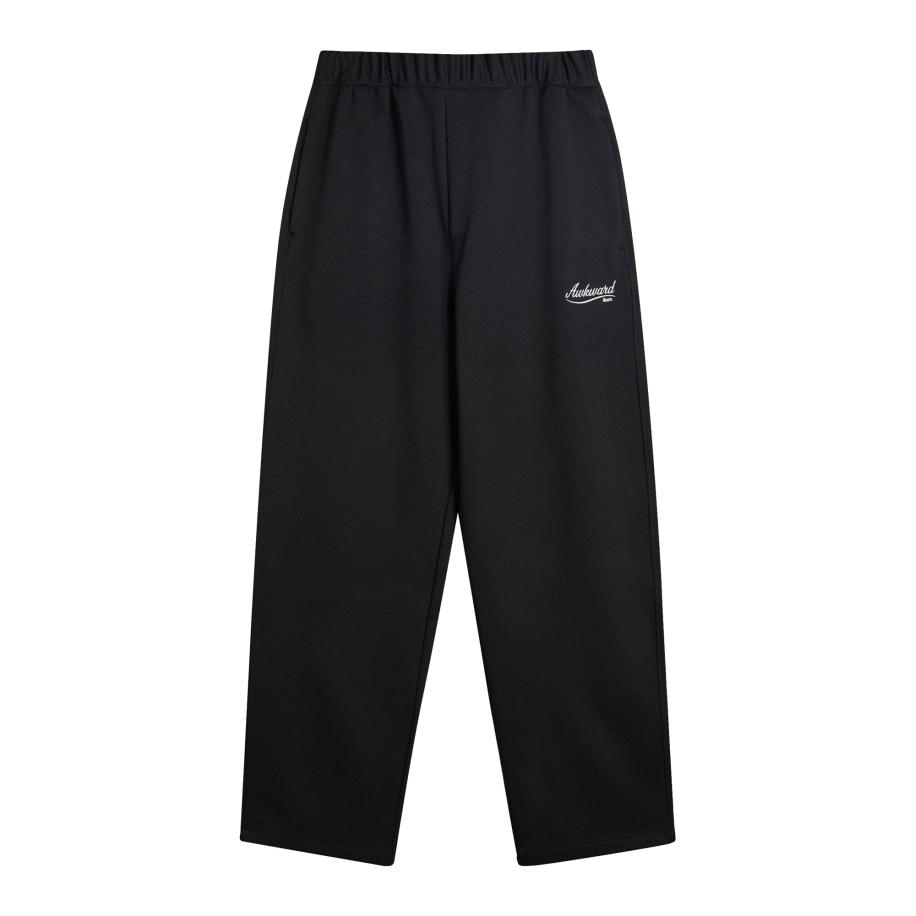 Bershka Bershka Broek zwart / wit -