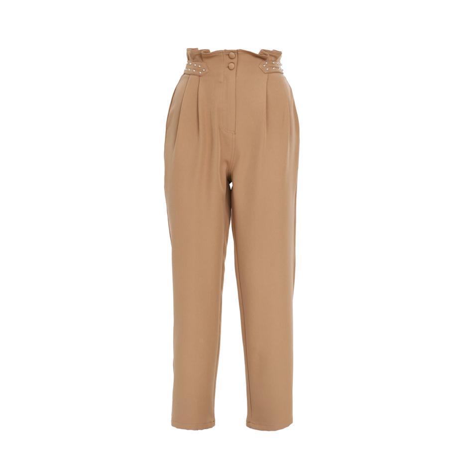 Influencer Influencer Broek camel -