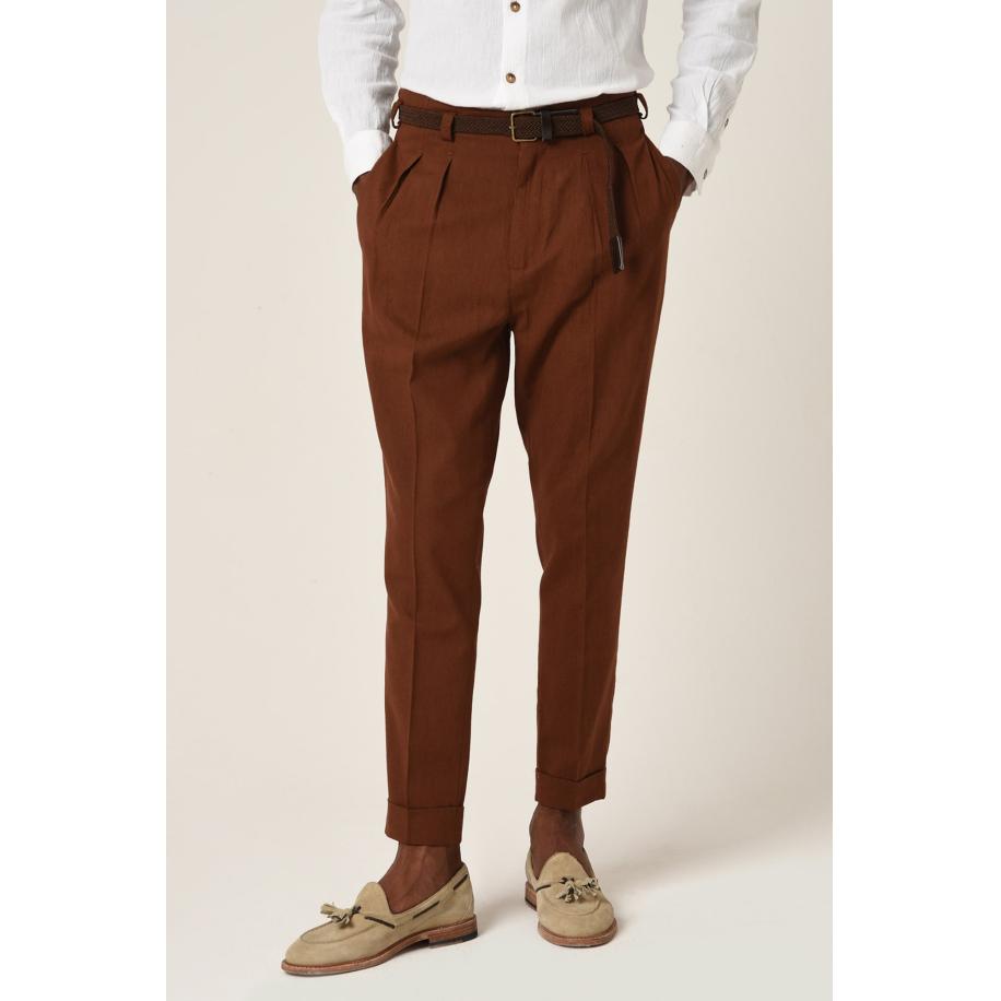 Antioch Antioch Bandplooibroek bruin -