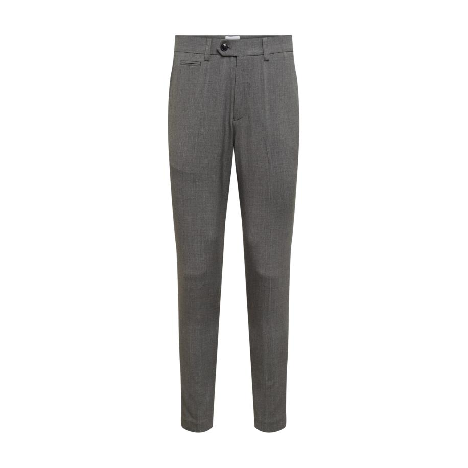 Lindbergh Lindbergh Pantalon Club grijs gemêleerd -
