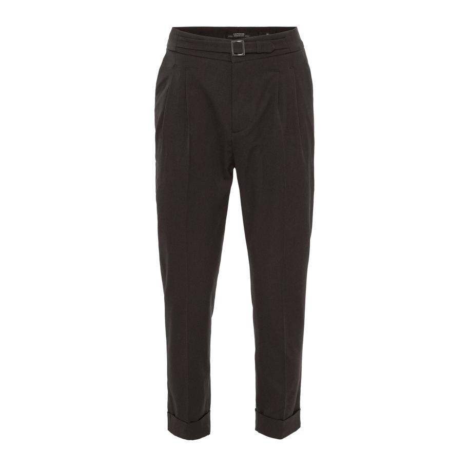 Antioch Antioch Bandplooibroek chocoladebruin -