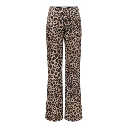 Only ONLY Broek ONLTHALIA beige / bruin / zwart