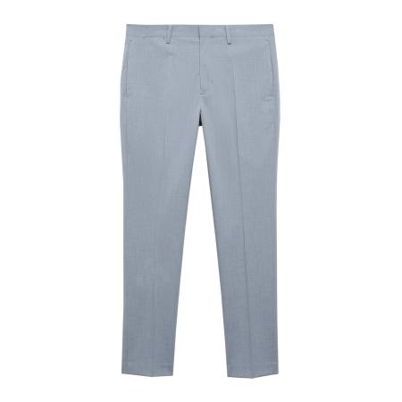 Mango MANGO MAN Pantalon Paris duifblauw