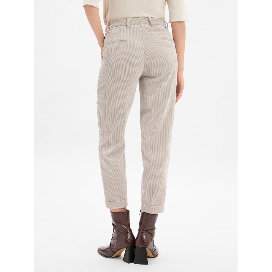 Cambio Cambio Bandplooibroek Krystal taupe -