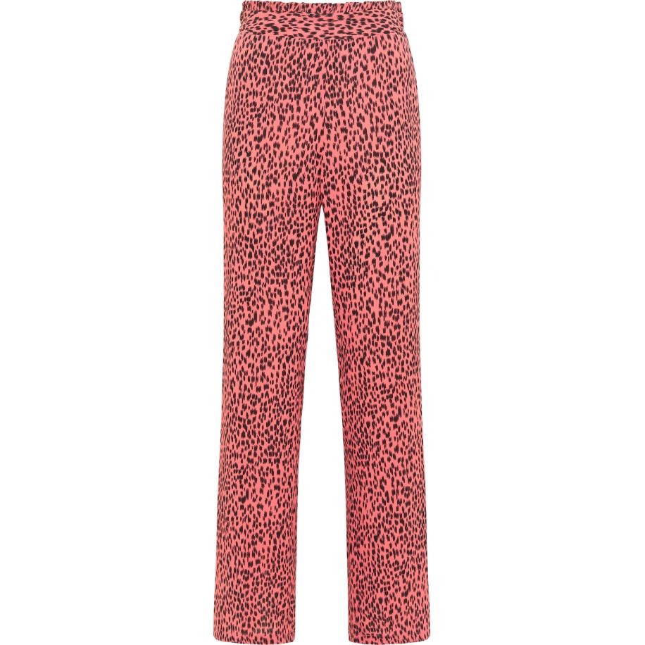 IZIA IZIA Broek eosine / zwart -
