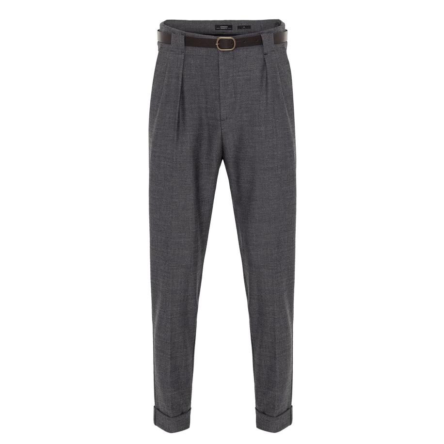 Antioch Antioch Bandplooibroek antraciet -