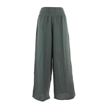 Vivid VIVID Broek donkergroen