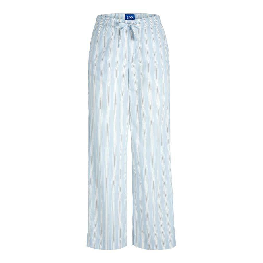 JJXX JJXX Broek AVA lichtblauw / zwart / wit -