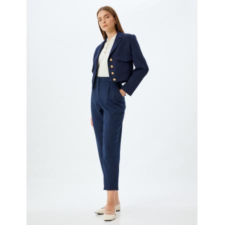 Koton Koton Bandplooibroek marine