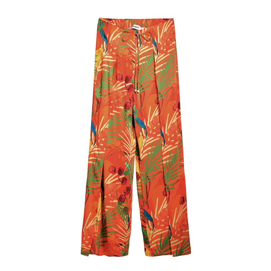 Desigual Desigual Broek Wrap gemengde kleuren / oranje -