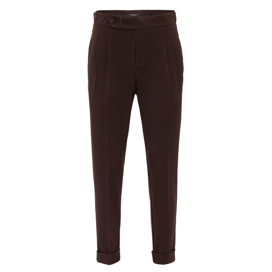 Antioch Antioch Bandplooibroek bruin -