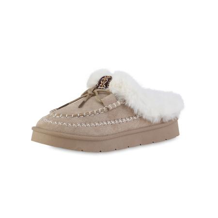 Van Hill Huisschoenen Olivia lichtbruin