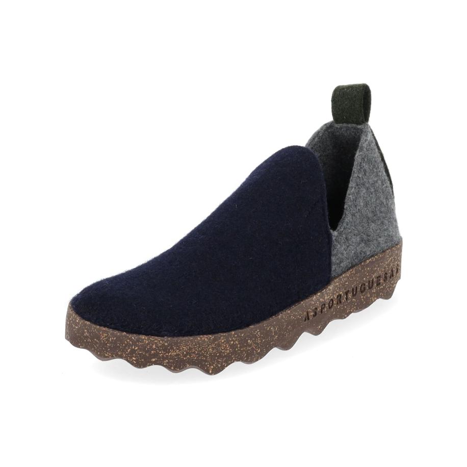 Asportuguesas Asportuguesas Huisschoenen donkerblauw / grijs / grijs gemêleerd -