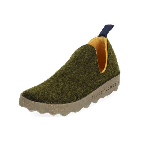 Asportuguesas Asportuguesas Huisschoenen geel / donkergroen / groen gemêleerd