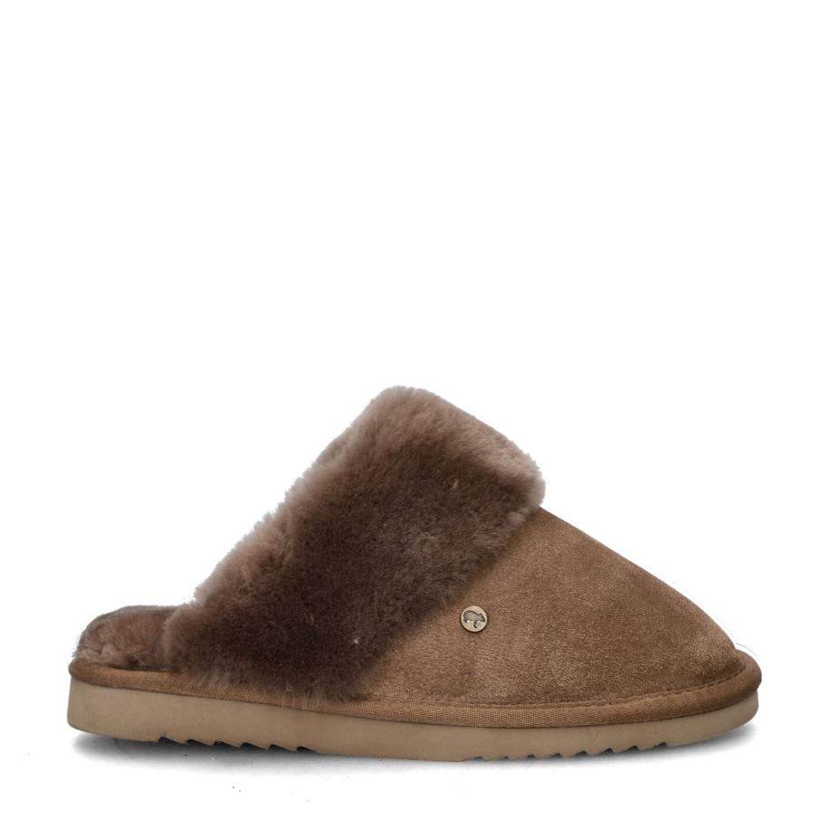 Warmbat Australia Flurry pantoffels Bruin 488075 Bruin