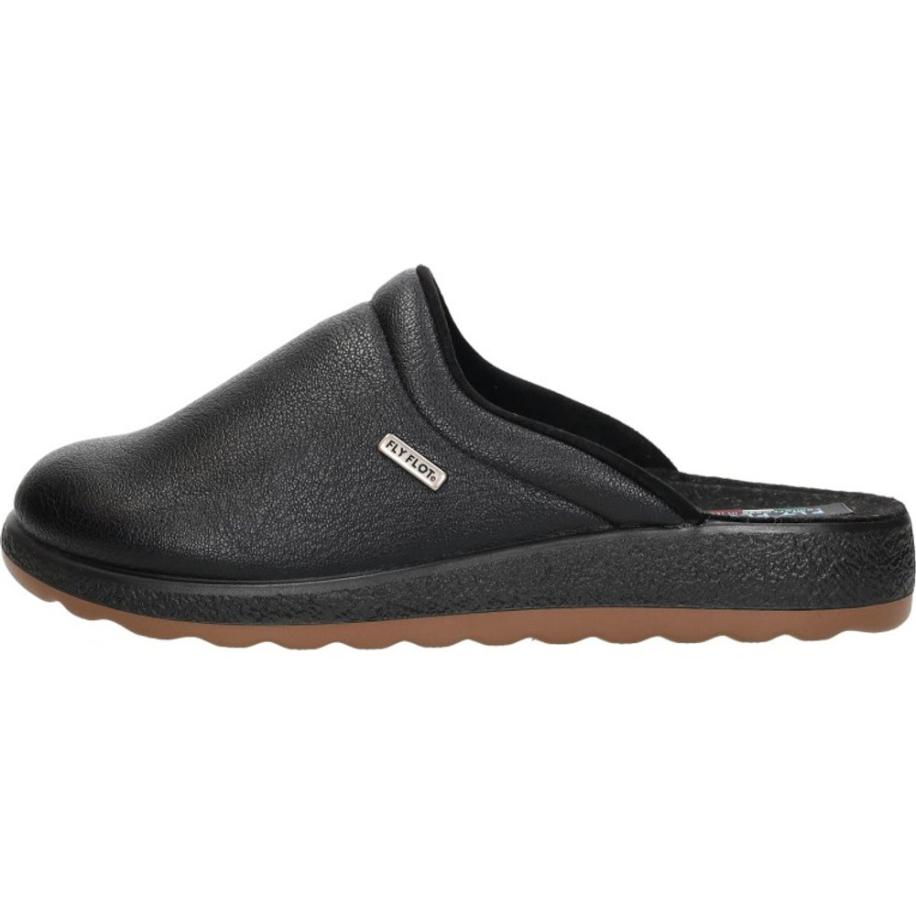 Fly Flot - Pantoffels Open Met Stretch Zwart