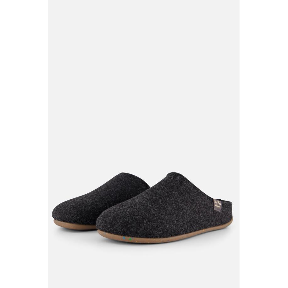 Toni Pons Pantoffels Mona zwart Vilt Zwart