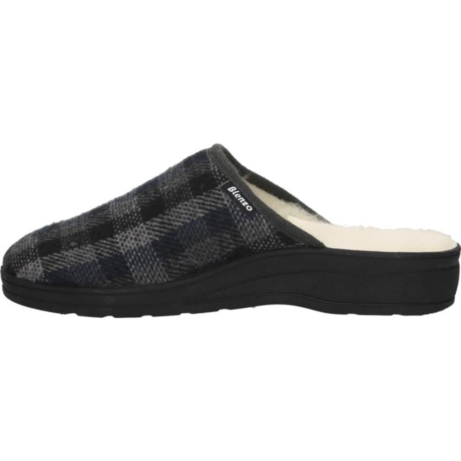 Blenzo - Pantoffels Open Grijs