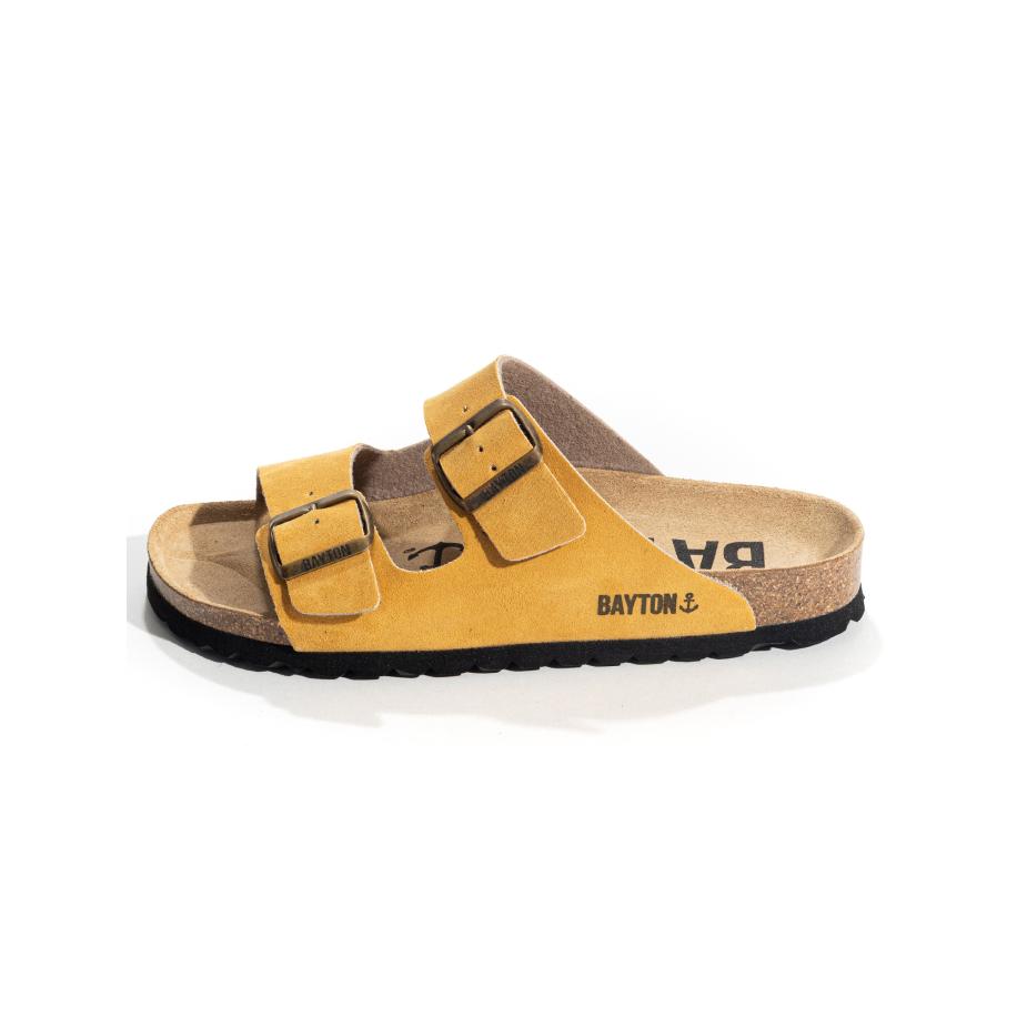 Bayton Bayton Huisschoenen Atlas geel / zwart -
