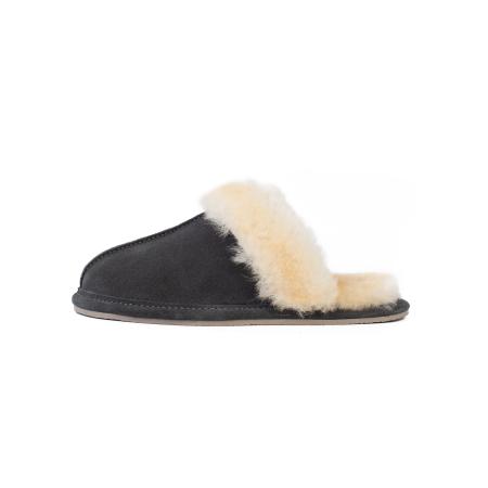 Minnetonka Minnetonka Huisschoenen crème / donkergrijs