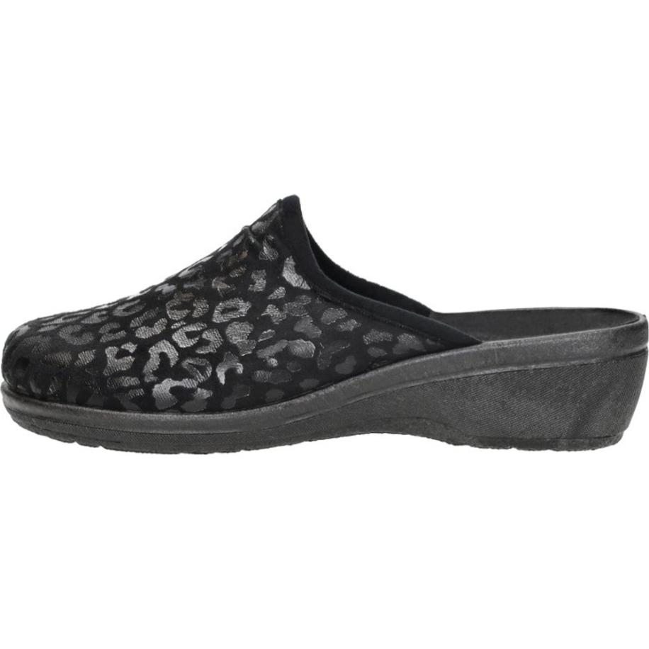 Comfort Plus - Pantoffels Open Zwart