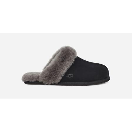 UGG® Scuffette II-pantoffel voor dames in Black, Maat 42, Suede