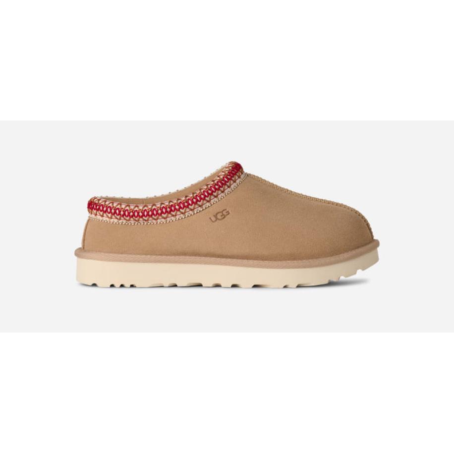 UGG® Tasman II voor dames | Sheepskin instapschoenen op UGG®.com/eu/nl/nl in Beige, Maat 42, Suede -