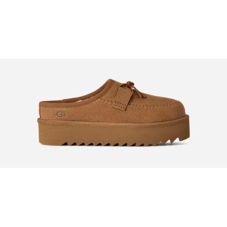 UGG® Eleve-pantoffel in Brown, Maat 36, Suede